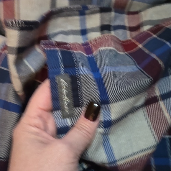 Plaid Button-Up Shirt - Picture 3 of 4